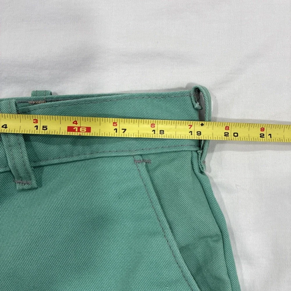 Westex Proban FR-7A Flame Resistant Work Pants Mens 38x32 Green‎ USA 100% Cotton